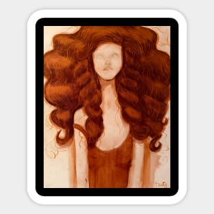 Big Hair Sticker